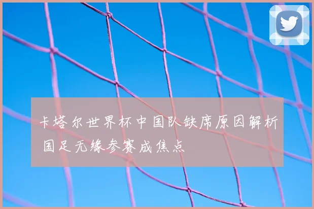卡塔尔世界杯中国队缺席原因解析 国足无缘参赛成焦点