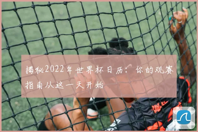 揭秘2022年世界杯日历:你的观赛指南从这一天开始